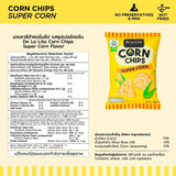De La Lita เดอลาลิต้า คอร์นชิปส์ ขนมคลีน Corn Chips ขนมอบกรอบอร่อย แคลต่ำไม่ทอด ทำจากข้าวโพด 100% (25g)