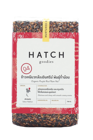 Hatch Goodies Organic Kam Noi Rice - Refill (750g) - Organic Pavilion