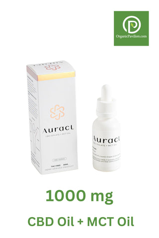 Auracl CBD 1,000mg - MCT Oil (30 ml) - Organic Pavilion