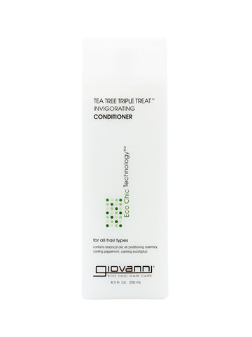 Giovanni Eco Chic® Tea Tree Triple Treat Invigorating Conditioner (8.5oz) - Organic Pavilion