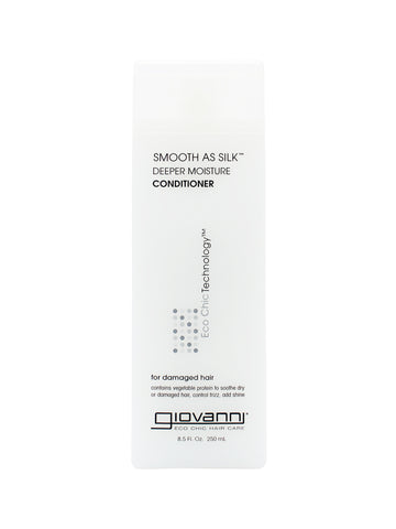 Giovanni Eco Chic® Smooth As Silk Deep Moisture Conditioner (8.5oz) - Organic Pavilion