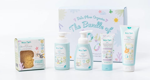 Bebe Ploen Everyday Bathtime Kit เซตของขวัญอาบน้ำสำหรับเด็ก - Organic Pavilion