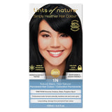 Tints of Nature 1N Natural Black - Permanent Hair Colour (130ml) - Organic Pavilion
