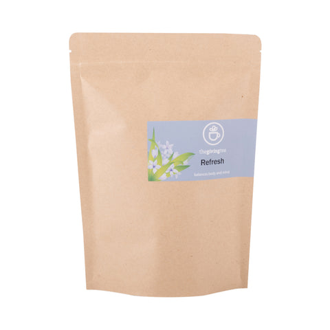 The Giving Tea Refresh Blended Tea NO CAFFEINE (30g/15pyramid tea bags) - Organic Pavilion