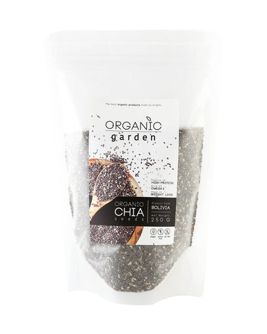 Organic Garden Chia Seed (250gm) - Organic Pavilion