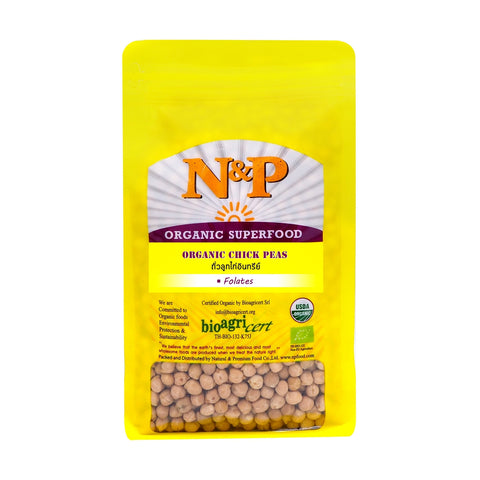 Natural & Premium Chick Peas (300g) - Organic Pavilion