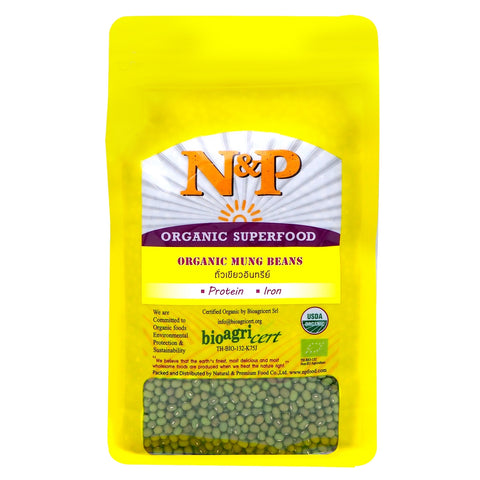 Natural & Premium Mung Beans (1000g) - Organic Pavilion