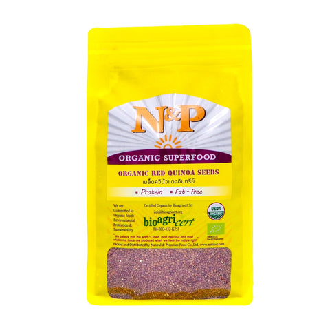 Natural & Premium Red Quinoa Seeds (1000g) - Organic Pavilion