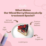Lovella Organics Mixed Berry Cheesecake Lip Treatment (5 g) - Organic Pavilion