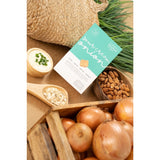 The Real Clean Snacks โอ๊ตและอัลมอนด์อบกรอบ รสซาวครีมและหัวหอม Superskinny Oat & Almond Crisps - Sour Cream Onion (30 g) - Organic Pavilion