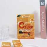 C Tarmin Vitamin C 1000 mg. วิตามินซี 1000 mg.ตรา ซี ตามิน (15 Sachets) - Organic Pavilion