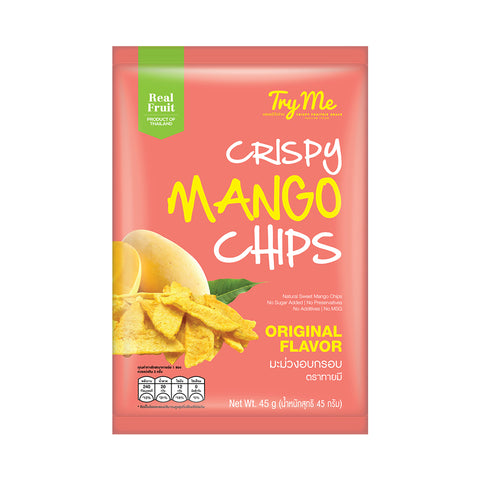 Try Me Crispy Mango Chips (45g) - Organic Pavilion