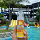 Just Gentle Kids Sunscreen Clear Spray SPF 50UVA/UVB PA++++  Reef Safe สเปรย์กันแดด เป็นมิตรกับท้องทะเล (60 ml) - Organic Pavilion