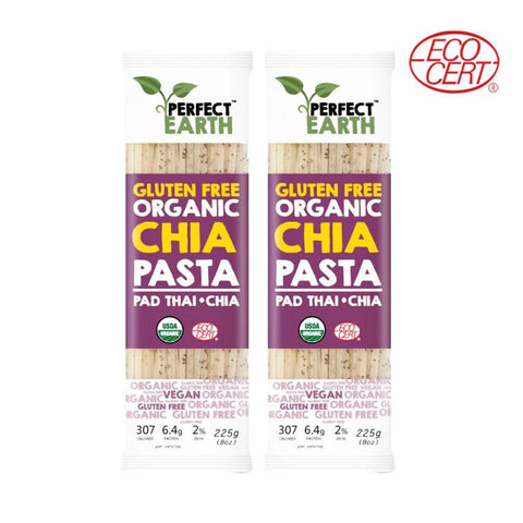 Perfect Earth Gluten Free Organic Pasta Pad Thai (2x225gm) - Organic Pavilion