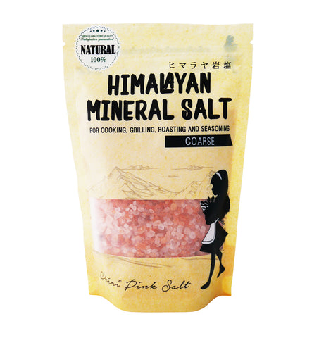 Cheri Himalayan Salt Coarse Grain Refill Bag (400g) - Organic Pavilion