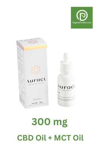 Auracl CBD 300mg - MCT Oil (10 ml) - Organic Pavilion