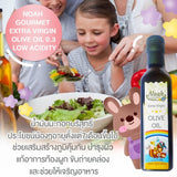 Noah Gourmet 100% Extra Virgin Olive Oil, First Cold Press Extra for Kids Low Acidity (250 ml) - Organic Pavilion