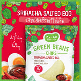 Mungo Bean Farm - Sriracha & Salted Egg ถั่วเขียวแผ่นอบกรอบ รสซอสศรีราชา & ไข่เค็ม (15 g) - Organic Pavilion