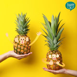 Frappy Gummy แฟรปปี้ กัมมี่ รสสับปะรด & เสาวรส ผสมวิตามินซี Plus Vitamin C - Pineapple & Passion Fruits Flavored (96 g) - Organic Pavilion
