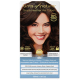Tints of Nature 4N Natural Medium Brown - Permanent Hair Colour (130ml)