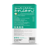 The Real Clean Snacks โอ๊ตและอัลมอนด์อบกรอบ รสซาวครีมและหัวหอม Superskinny Oat & Almond Crisps - Sour Cream Onion (30 g) - Organic Pavilion