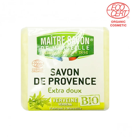 Maitre Savon Bio Extra Soft Soap Verbena (100gm) - Organic Pavilion