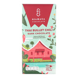 Siamaya Chocolate Thai Bullet Chili Dark Chocolate 75% (75g) - Organic Pavilion