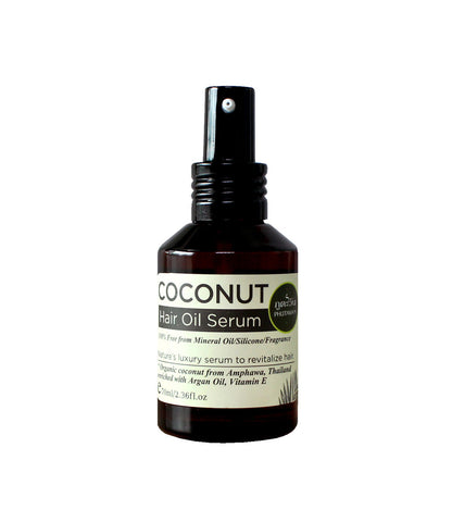 Phutawan Coconut Hair Oil Serum (70ml) - Organic Pavilion