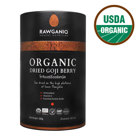 Rawganiq Organic Dried Goji Berry (300g) - Organic Pavilion