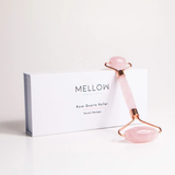 Mellow Naturals Rose Quartz Roller | ลูกกลิ้งหินโรสควอตซ์ นวดหน้า (1 pc.) - Organic Pavilion