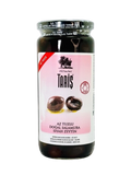 Taris Black Olives in Brine - Less Salty มะกอกดำในน้ำเกลือ - สูตรเกลือต่ำ(เค็มน้อย) (500 g) - Organic Pavilion