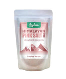 Glean Himalayan Pink Salt - Fine เกลือสีชมพูหิมาลายัน ชนิดผง ตรา กลีน (400 g) - Organic Pavilion