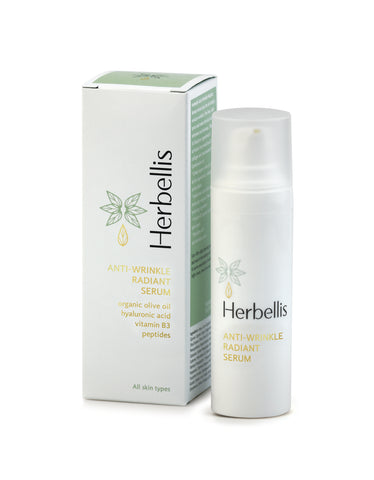 Herbellis Anti – Wrinkle Radiant Serum (30 ml) - Organic Pavilion
