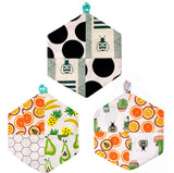 SuperBee Wax Wraps – Hexawash – Laundry Detergent Replacement (25g) (คละลาย) - Organic Pavilion