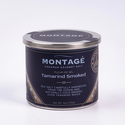 MONTAGE Smoked Salt Gourmet Salt | Tamarind Smoked เกลือรมควันไม้มะขาม (80 g) - Organic Pavilion