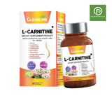 GLEANLINE ผลิตภัณฑ์เสริมอาหาร แอล-คาร์นิทีนพลัส ตรากลีนไลน์ L - Carnitine + (Dietary Supplement Product) (30 Capsules) - Organic Pavilion