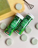 Organic Seeds Real Greens เม็ดฟู่ผักรวม 8 ชนิด ผลิตจากเยอรมนี (10 Tablets) - Organic Pavilion