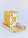 Madi Peach Tea ชาเขียวผสมสมุนไพรกลิ่นพีช (15 Teabags x 97g) - Organic Pavilion