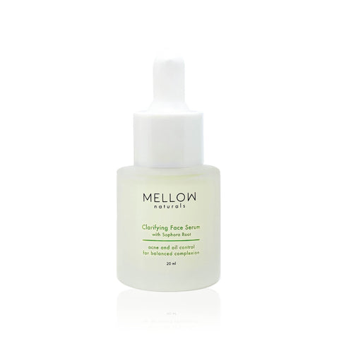 Mellow Naturals Clarifying Face Serum with Sophora Root (20g) - Organic Pavilion