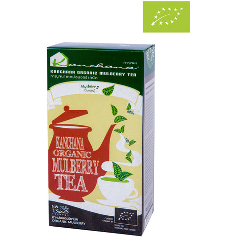 Kanchana Organic Mulberry Original 25 Teabags (32.5g) - Organic Pavilion