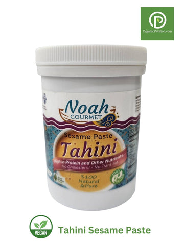 Noah Gourmet Tahini Sesame Paste 100% Natural & Pure (525g or 225g) - Organic Pavilion