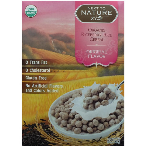 ZVOF Organic Riceberry Rice Cereal Original Flavour  (7 packs x 35gm) - Organic Pavilion