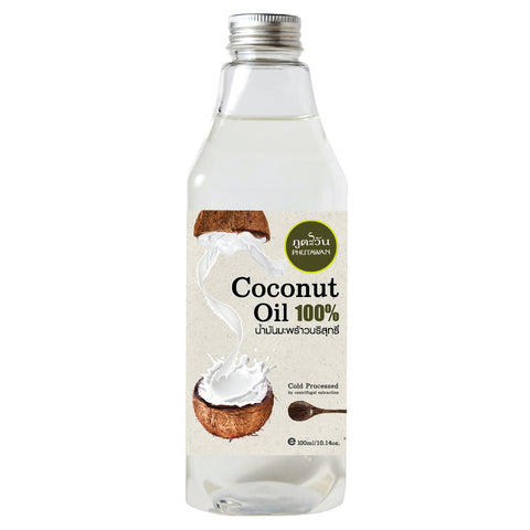 Phutawan 100% Coconut Oil (100ml) - Organic Pavilion