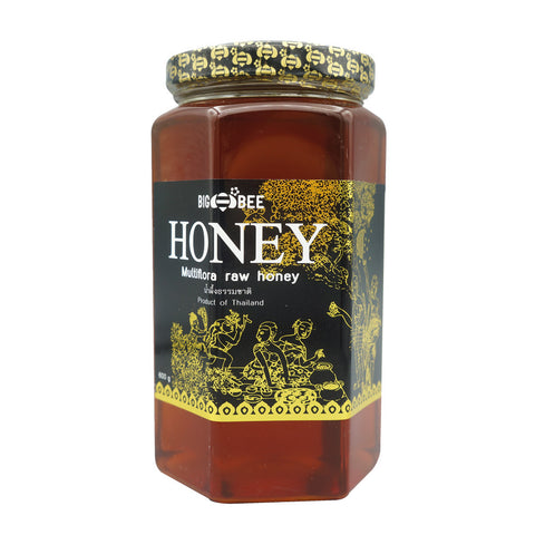BigBee Multiflora 100% Raw Honey (600gm) - Organic Pavilion