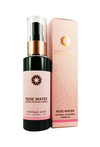 Mystique Arom Rose Water (60ml) - Organic Pavilion