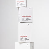 Ira Concept ไอร่า ผ้าอนามัยกลางวัน สลิม มาน้อย แบบมีปีก 24ซม. Biodegradable And Organic - Light Day Pads 24cm. (10 pcs.) - Organic Pavilion