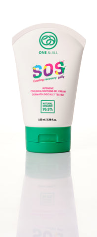 One & All SOS Intensive Cooling & Soothing Gel Cream (100ml) - Organic Pavilion