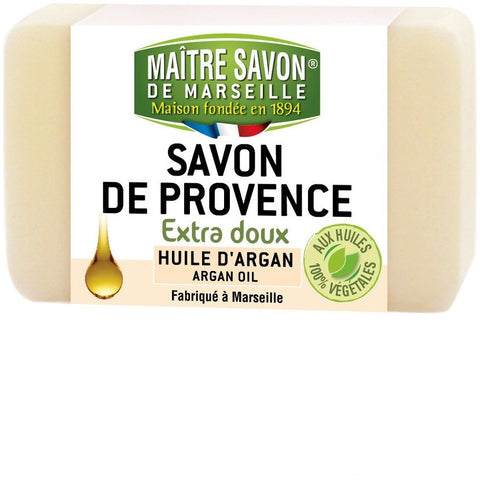 Maitre Savon de Provence Extra Soft Soap Argan Oil (100gm) - Organic Pavilion
