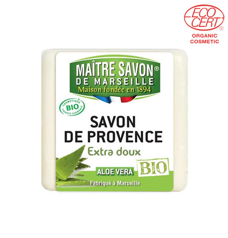 Maitre Savon Bio Extra Soft Soap Aloe Vera (100gm) - Organic Pavilion