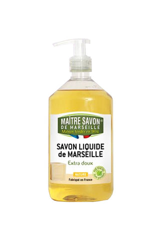 Maitre Savon Liquide de Marseille Liquid Soap Natural (500ml) - Organic Pavilion